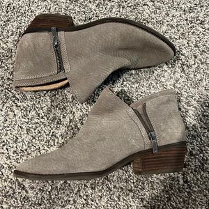 Grey booties